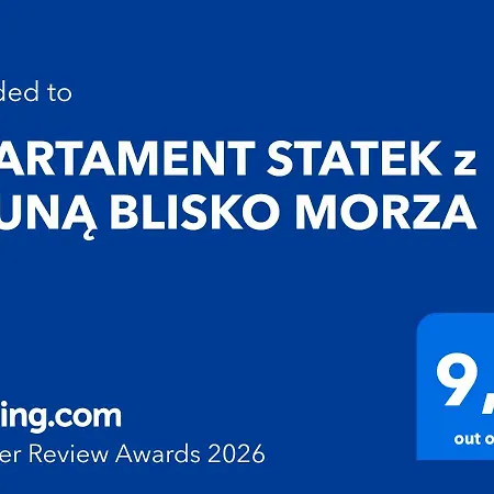Statek Z Sauna Blisko Morza Miedzyzdroje